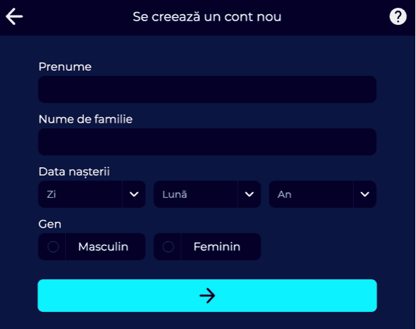 Registration at Prowin casino